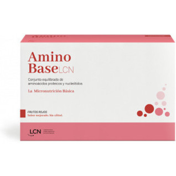 Lcn Amino Base Lcn 30 Envelopes Sabor Frutas Vermelhas