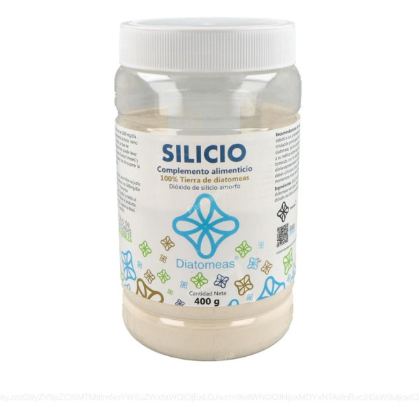 Diatomáceas Silício 100% Oral 400 Gr