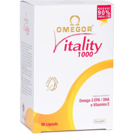 Uga Nutraceuticals Omegor Vitality 1000 90 Perlen