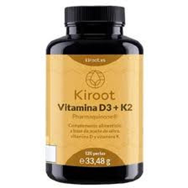 Kiroot Vitamina D3+k2 120 Perle