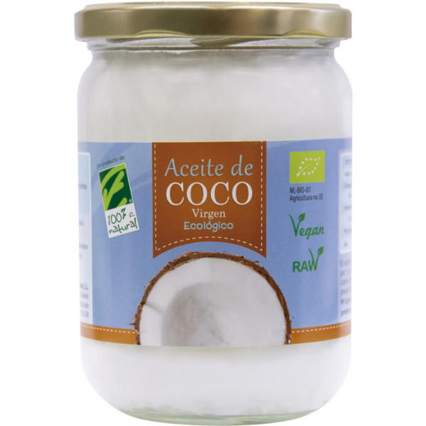 100% Natural Aceite De Coco 500 Ml