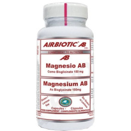 Airbiotic Bisglicinato de Magnésio 150 Mg 120 Cápsulas