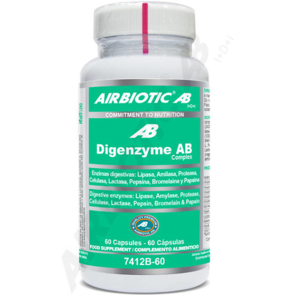 Airbiotic Digenzyme Ab Complex 60 Caps