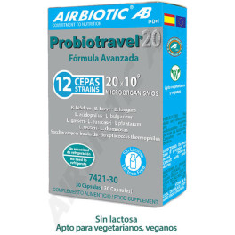 Airbiotic Probiotravel 20 30 Caps