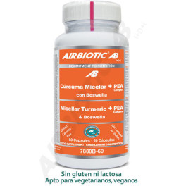 Airbiotic Cúrcuma Micelar+pea Complex 60 Caps