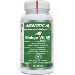 Airbiotic Ginkgo-vit Ab Complex 6000 Mg 90 Tabs