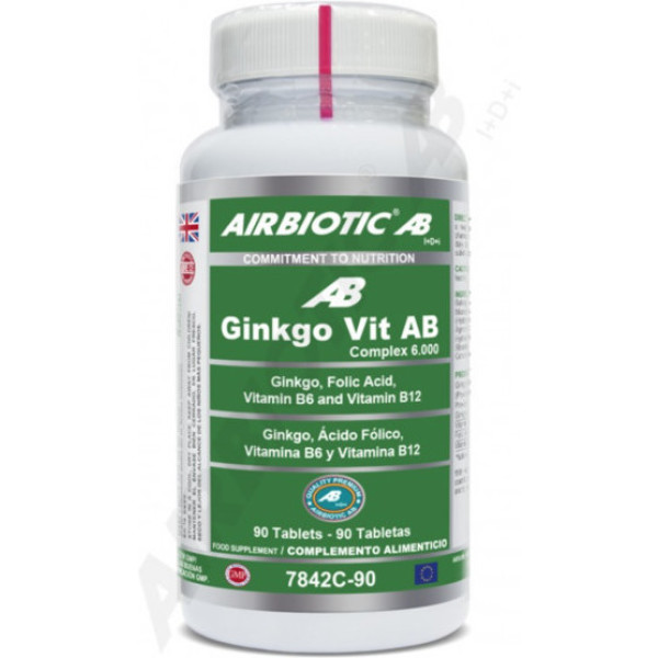 Airbiotic Ginkgo-vit Ab Complex 6000 Mg 90 Compresse