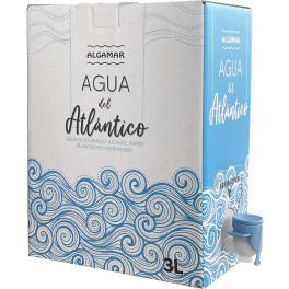 Algamar Agua Del Oceano Atlántico Agua De Mar Bag In Box 3l.