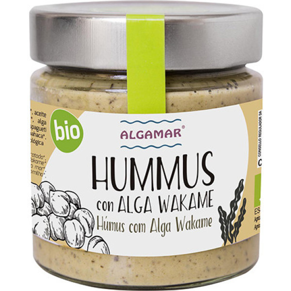 Algamar Houmous Aux Algues Wakame 180 Gr Bio