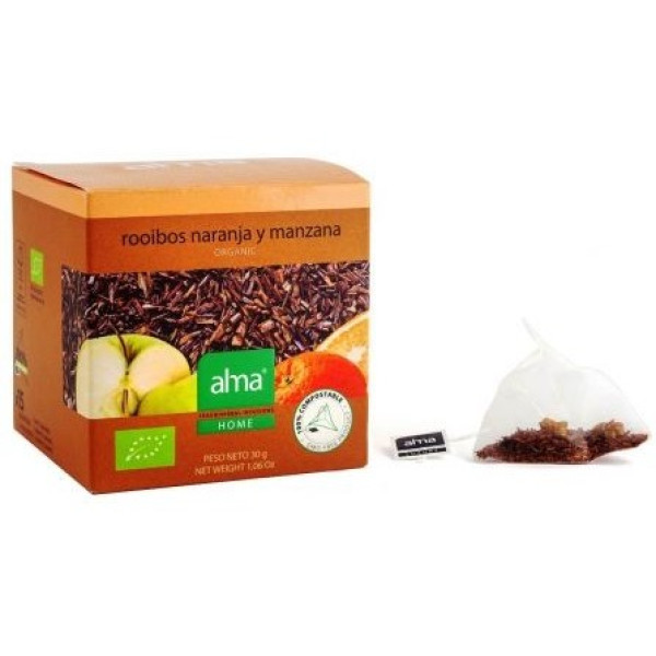 Alma Home Rooibos Arancia e Mela Inf 15pyramide Eco Vegan