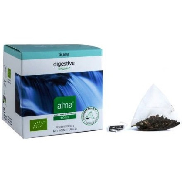 Alma Home Digestive Tisana Infusion 15 Eco Veganistische piramides