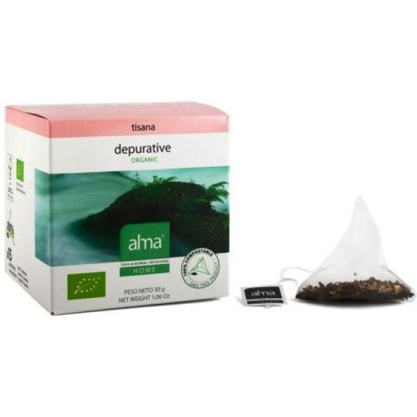 Alma Home Infusion Tisane Purifiante 15 Pirámideseco Vegan