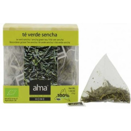 Alma Home Té Verde Sencha Infusión 15 Pirámides Eco Vegan