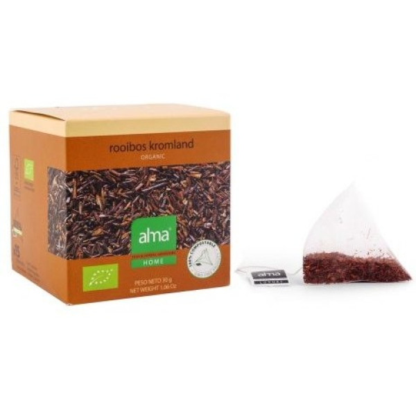 Alma Home Rooibos Kromland Infusie 15 Piramides Eco Vegan