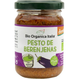 Bio Organica Italia Pesto De Berenjenas 140 Gr Demeter Vegan