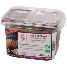 Celnat Ongepasteuriseerde Gerst Miso 400 Gr Bio