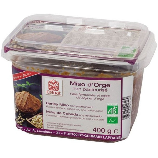 Celnat Miso D'Orzo Non Pastorizzato 400 Gr Bio