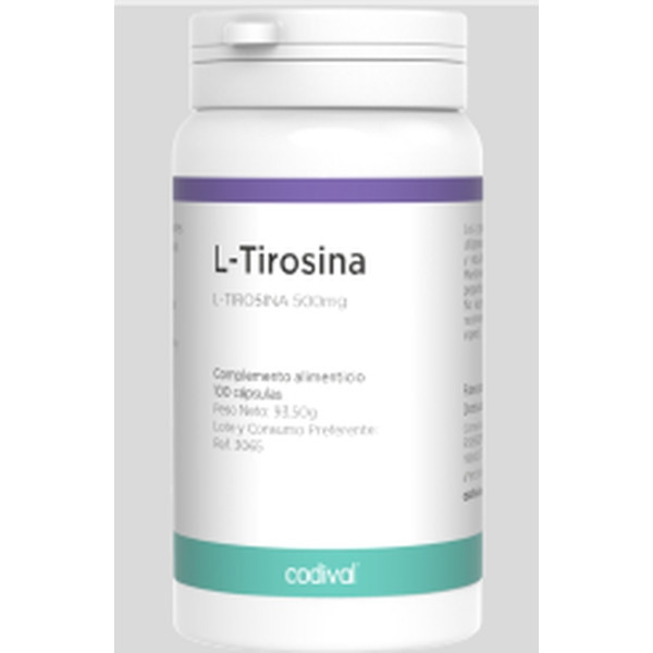 Codival L-tirosina 500 Mg 100 Caps