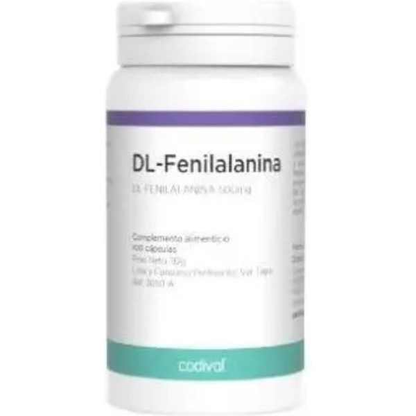 Codival Dl-fenylalanine 500 mg 100 capsules