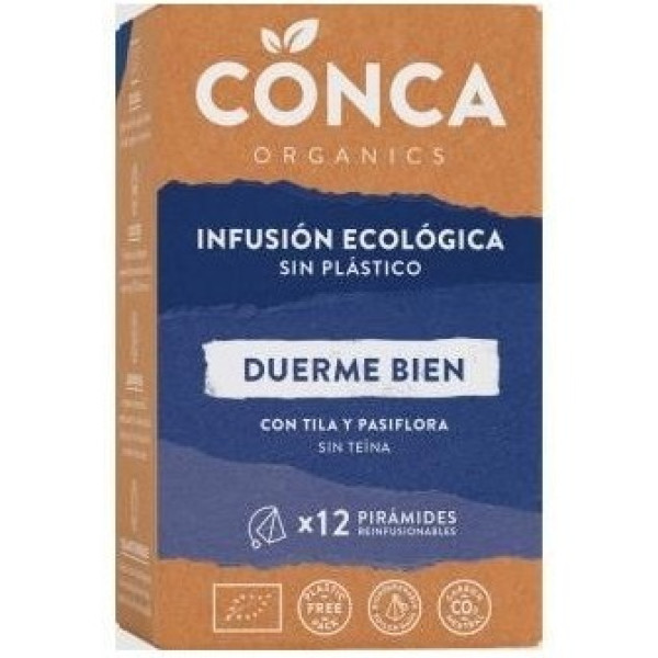 Conca Organics Sleep Well Infusion 12 Pirâmides. Eco