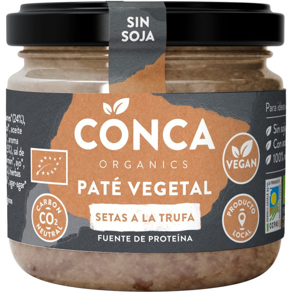 Conca Organics Pastete Gemüse-Trüffel-Pilze 110 Gr Öko-Vegan