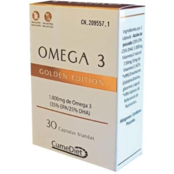 Cumediet Omega 3 Golden 30 Perlas