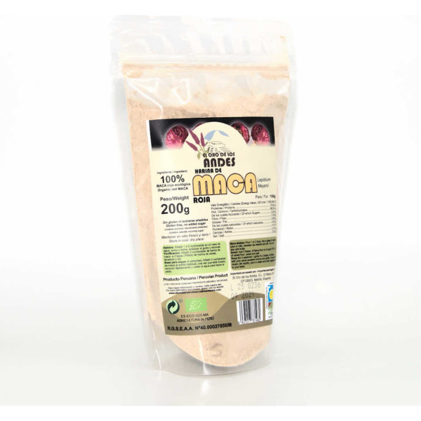 El Oro De Los Andes Maca Rossa Superfoods 200 Gr Eco