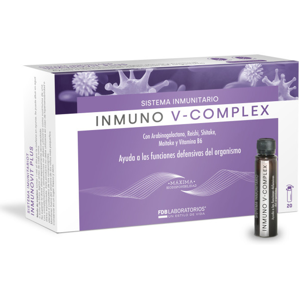 Fdb Immuno-v Complex (immunovit Plus) 20 fiale