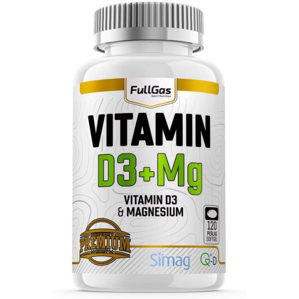 Fullgas Vit D3 Quali-d + Magnesio Simag 120 Perlas