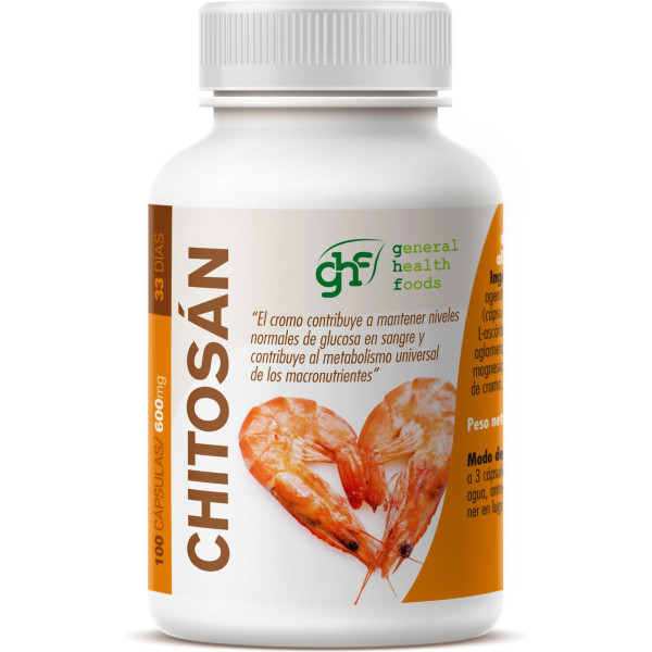 Ghf Chitosan 500 mg. 100 Kapseln