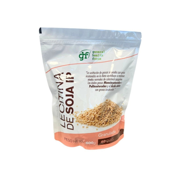 Ghf Lecitina De Soja Granulada 600 Gr Ip