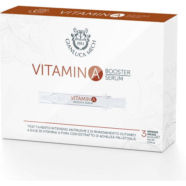 Gianluca Mech Siero Booster Vitamina A 3 Siringhe X 10ml.