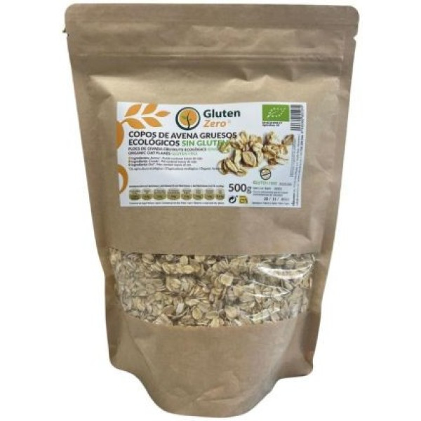 Gluten Zero Dikke Havervlokken 500 Gr Eco Sg