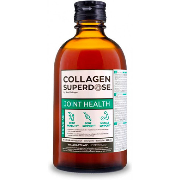 Gouden Collageen Superdose Gezamenlijke Gezondheid Articulatie 300 Ml