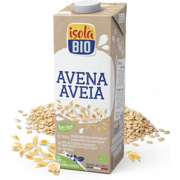 Isola Bebida Vegetal De Avena Integral 1lt 6 Uds Bio