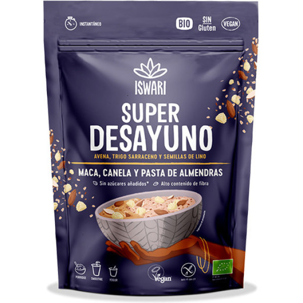 Iswari Super Breakfast Maca Zimt Mandel 360 Gr