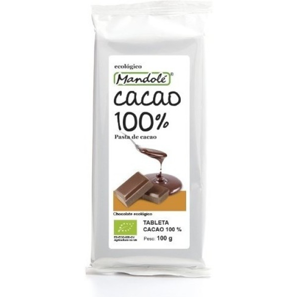 Mandole 100% Cacao Tavoletta 100 Gr Bio