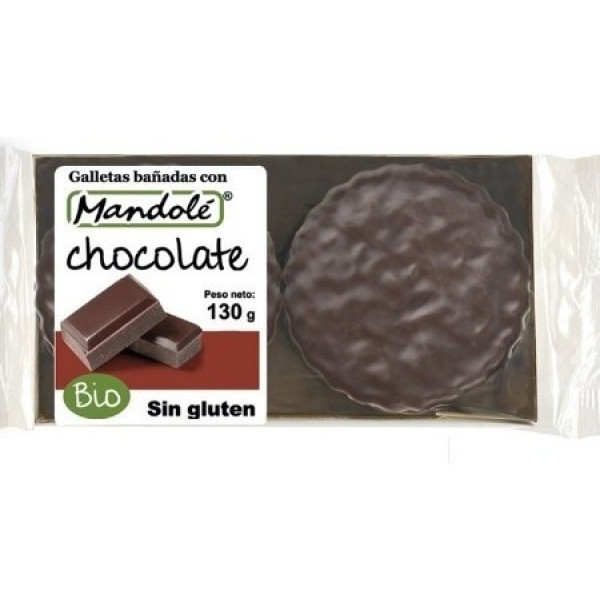 Mandole Biscoitos De Chocolate 130 Gr Bio Sg