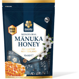 Manuka New Zeland Miel De Manuka Raw Mgo 100+ Monofloral 10 Monodosis