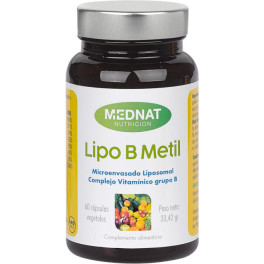 Mednat Lipo B Metil (bcomplex) 60 Cápsulas