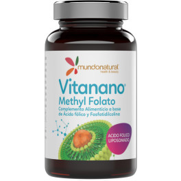 Mundo Natural Mundonatural Vitanano Methy Folato Liposomado 30 Caps