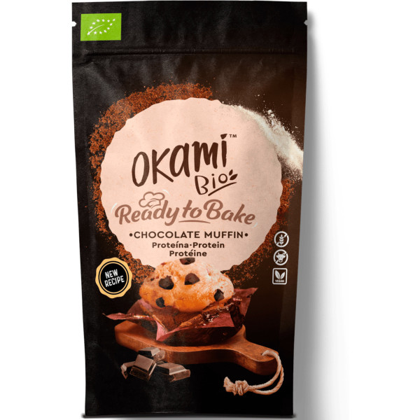 Okami Bio Muffin De Proteina Guisante-choco 161 Gr Bio Vegan