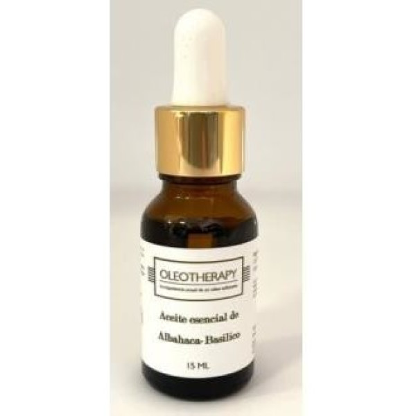 Huile Essentielle de Basilic d'Oléothérapie Eco 15 Ml