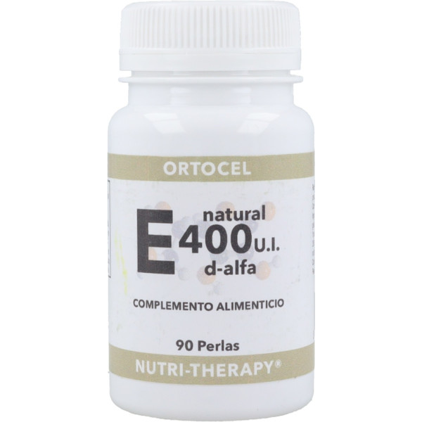 Ortocel Nutri Therapy Ortocel Nutri-Therapie Vitamin E 400ui D-alpha (natürlich) 90 Perlen