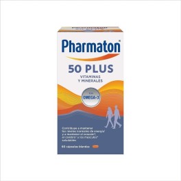 Pharmaton 50 Plus 60 Cápsulas