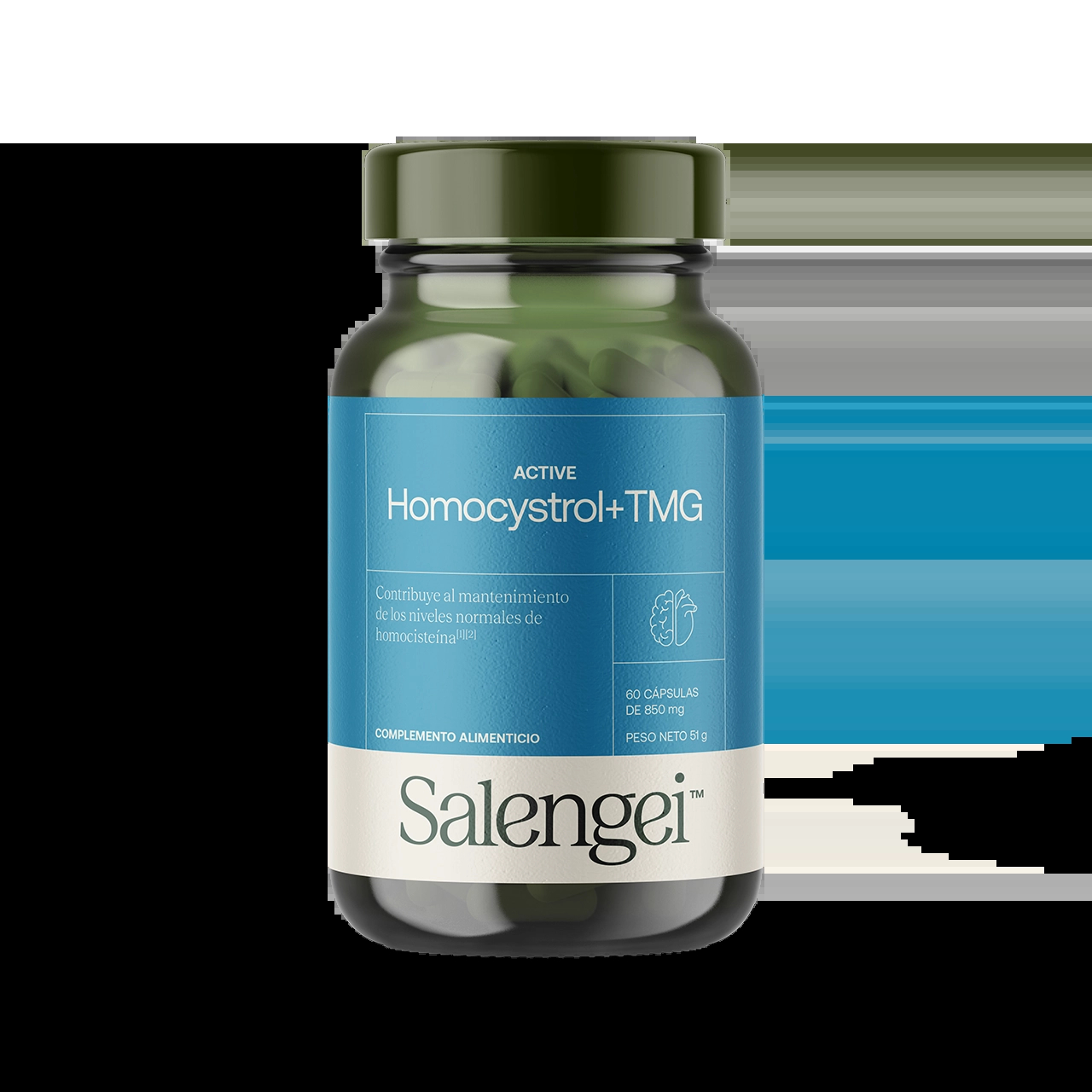 Salengei Actieve Homocystrol+Tmg 60 Caps-image