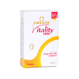 Uga Nutracêuticos Omegor Vitality 1000 60 Pérolas