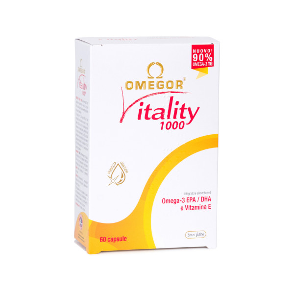 Uga Nutracêuticos Omegor Vitality 1000 60 Pérolas