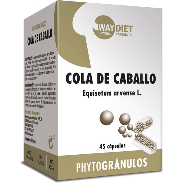 Waydiet Natuurproducten Paardenstaart Phytogranulos 45 Caps