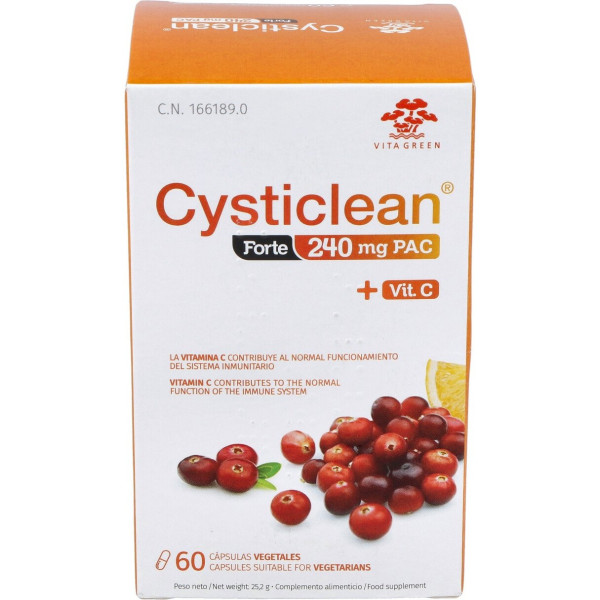 Vita Green Cysticlean Forte 240 mg 60 gélules